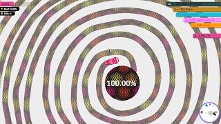 Paperio 2 Circling the Whole Map Control 10000 INSTANT WIN Hacker 10387 [upl. by Buckie]