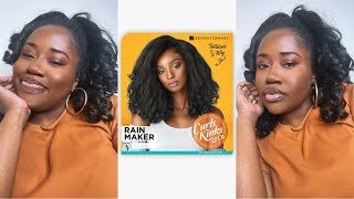 Sensationnel Rainmaker Half Wig Review [upl. by Yrac]