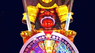 Aruze Dark Samurai slot machine G2E [upl. by Erasaec]