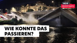 Der Brückeneinsturz in Dresden – Wie es fast zur Katastrophe kam  Doku [upl. by Jaworski54]