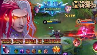 New Hero Arlott Best Skill Combo Gameplay  Mobile Legends Bang Bang [upl. by Barrington792]