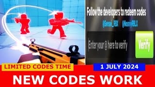 NEW CODES Rivals ROBLOX  JULY 1 2024 [upl. by Ecidnac]