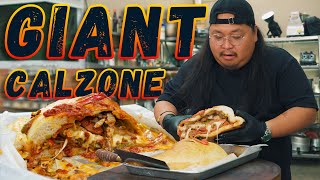 GIANT CALZONE  Ninong Ry [upl. by Marasco]