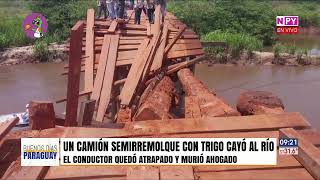 Desidia en infraestructura se cobró una vida en Caaguazú [upl. by Orfield]