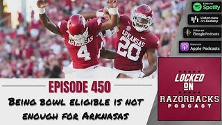 Being bowl eligible is not enough for the Arkansas Razorbacks [upl. by Nodroj]