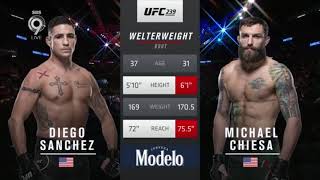 Diego Sanchez vs Michael Chiesa [upl. by Parish517]