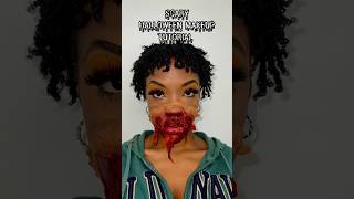 Scary Halloween Makeup Tutorial [upl. by Oakley]