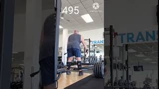 545 Deadlift sesh I miss these weightlifting deadlift back backexercise bicep deadlifts [upl. by Woothen]