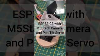 ESP32C3 with M5Stack Camera and Pan Tilt Servo [upl. by Agon]