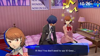 Persona 3 Reload Yukari Romance  Social Rank 1 to 10 All Dates  Dorm Hangouts [upl. by Calesta868]