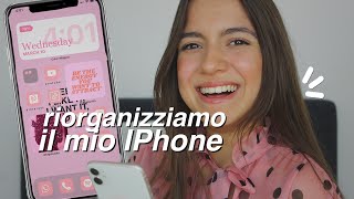 come organizzo il mio Iphone con Ios14 [upl. by Aina]