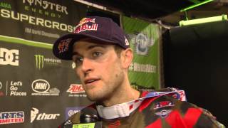 Race Day LIVE 2015  St Louis  Ryan Dungey on the Podium [upl. by Cocks835]