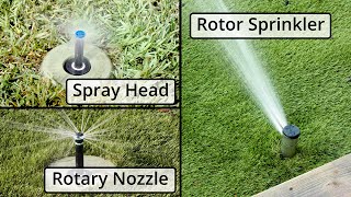 Types of Sprinklers [upl. by Gurtner]