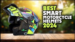 Best Smart Motorcycle Helmets 2024 [upl. by Doownel]