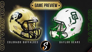 Colorado vs Baylor Game Preview and Prediction  College Football Week 4 [upl. by Vullo]