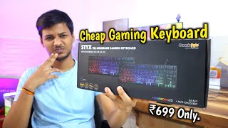 Cosmic Byte STYX Keyboard CBGK20 TKL Membrane Gaming Keyboard Unboxing  Review [upl. by Markus]