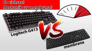 Klawiatura mechaniczna vs membranowa Która głośniejsza fanboypl [upl. by Gweneth676]