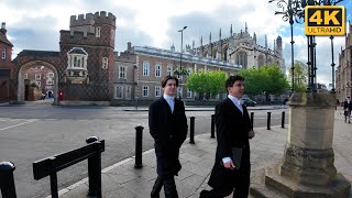 Eton College amp High Street  Walking tour 4K [upl. by Aloiv]