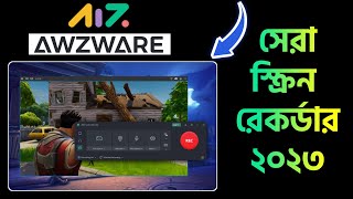 Best Screen Recorder For Beginners  PCLaptop AWZ Screen Recorder Tutorial [upl. by Smiga]