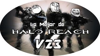 Lo Mejor de Halo Reach  V23  EL PREMIO  Fails y Wins Bloopers Golpes de suerte y mala suerte [upl. by Tnafni25]