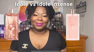 Lancome Idole vs Idole Intense [upl. by Zerline]