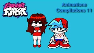 Friday Night Funkin Animations Compilations 11 [upl. by Linkoski552]