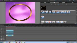 Premiere Elements Tutorial Putting Wedding Photos in a Frame [upl. by Ailec]