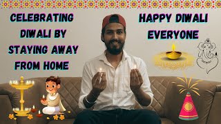 Celebrating Diwali By Staying Away From Home bengaluru diwali vlog memories [upl. by Anihtyc]