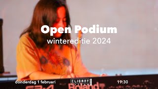 Open Podium  wintereditie 2024  Eligant Lyceum [upl. by Irrek]