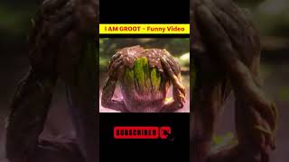 I am Groot Movie Funny Clips groot shorts shortsfeeds marvel [upl. by Swords]