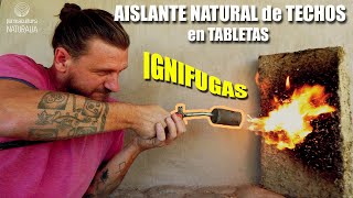 🔥❄️AISLANTE NATURAL ECOLÓGICO A prueba de FUEGO¡¡¡ Seguro Eficiente y Económico 100 Casero [upl. by Wilmott566]