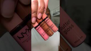 Nyx butter glosses nyxcosmetics makeup youtubeshorts [upl. by Norac]