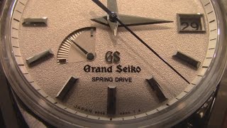 Grand Seiko Spring Drive SGBA125 quotBlizzardquot [upl. by Aramak]