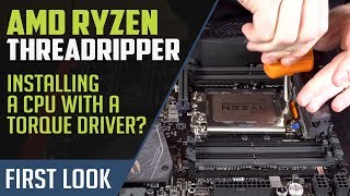 How to install the AMD Ryzen Threadripper Processor [upl. by Gahl]