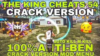 THE KING CHEATS V54 ID BAN PROBLEM FIX  THE KING CHEATS FREE FIRE FF HACK [upl. by Isobel]