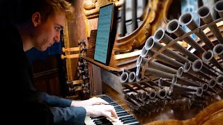 Emperors Fanfare on the most powerful Pipe Organ with Spanish Trumpets  Paul Fey [upl. by Nylac]