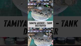 Tamiya Archer  Scale Model Tank Destroyer scalemodel plasticmodel tamiya [upl. by Hallerson]