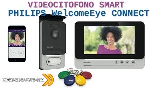 Welcome Eye Connect  Il videocitofono Smart secondo Philips [upl. by Yrallam]