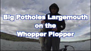 Big Largemouth on the Whopper Plopper [upl. by Ahseinaj]