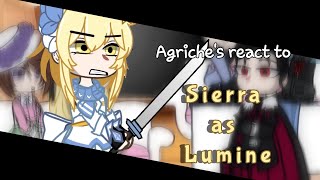 • Agriche familly react to Sierra as Lumine  Original  🇧🇷🇺🇸🇷🇺  By Aikoklhkk • [upl. by Garlinda]