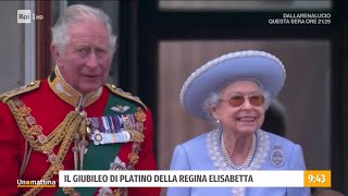 Il giubileo di platino della regina Elisabetta  Unomattina  03062022 [upl. by Assiram]