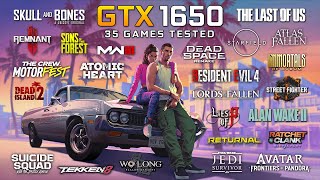 GTX 1650 Test in 35 Games 2024 [upl. by Areit]