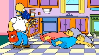 LA MUERTE DE PATTY Y SELMA  HOMERO SAW GAME  Solución Completa 2 [upl. by Autry948]