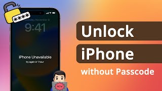 5 Ways How to Unlock iPhone without Passcode if forgot 2024 [upl. by Nemlaz760]