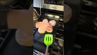 Baking English Muffins Pt 3 recipe baking foodshorts homemade easyrecipe [upl. by Rustice]