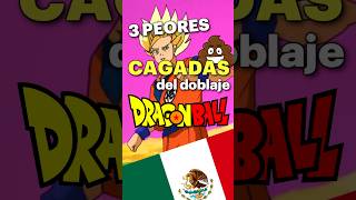 3 ERRORES de Dragon Ball en Español Latino 🇲🇽 [upl. by Ahsaf]