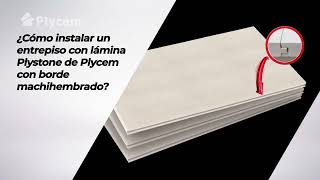 COMO INSTALAR UN ENTREPISO CON LAMINA DE FIBROCEMENTO PLYSTONE  PLYCEM [upl. by Aleemaj]