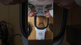 Removing a stuck nozzle cover on a Hoover PowerDash Pet Carpet Cleaner Machine [upl. by Niwrud]