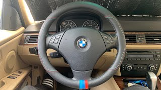 Installing BMW M Style Steering Wheel Cover [upl. by Lamok]