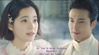 Mi Lan amp Shen Zhiheng Snowfall  You are my Family [upl. by Sternlight69]